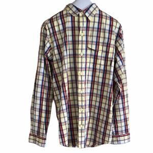 Columbia Omni-Wick Plaid Button Down Shirt Medium